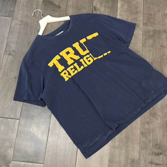 TRUE RELIGION MEN T SHIRT SIZE XL - Picture 3 of 11